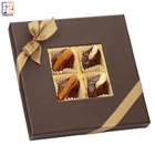 Gourmet Guangzhou Factory Custom Printed Premium Gourmet Dates Desert Gift Boxes Empty