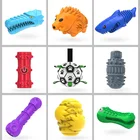 Pet 2021 New Custom Color Eco Friendly Indestructible Dog Chew Toy Pet Squeaky Rubber Toy