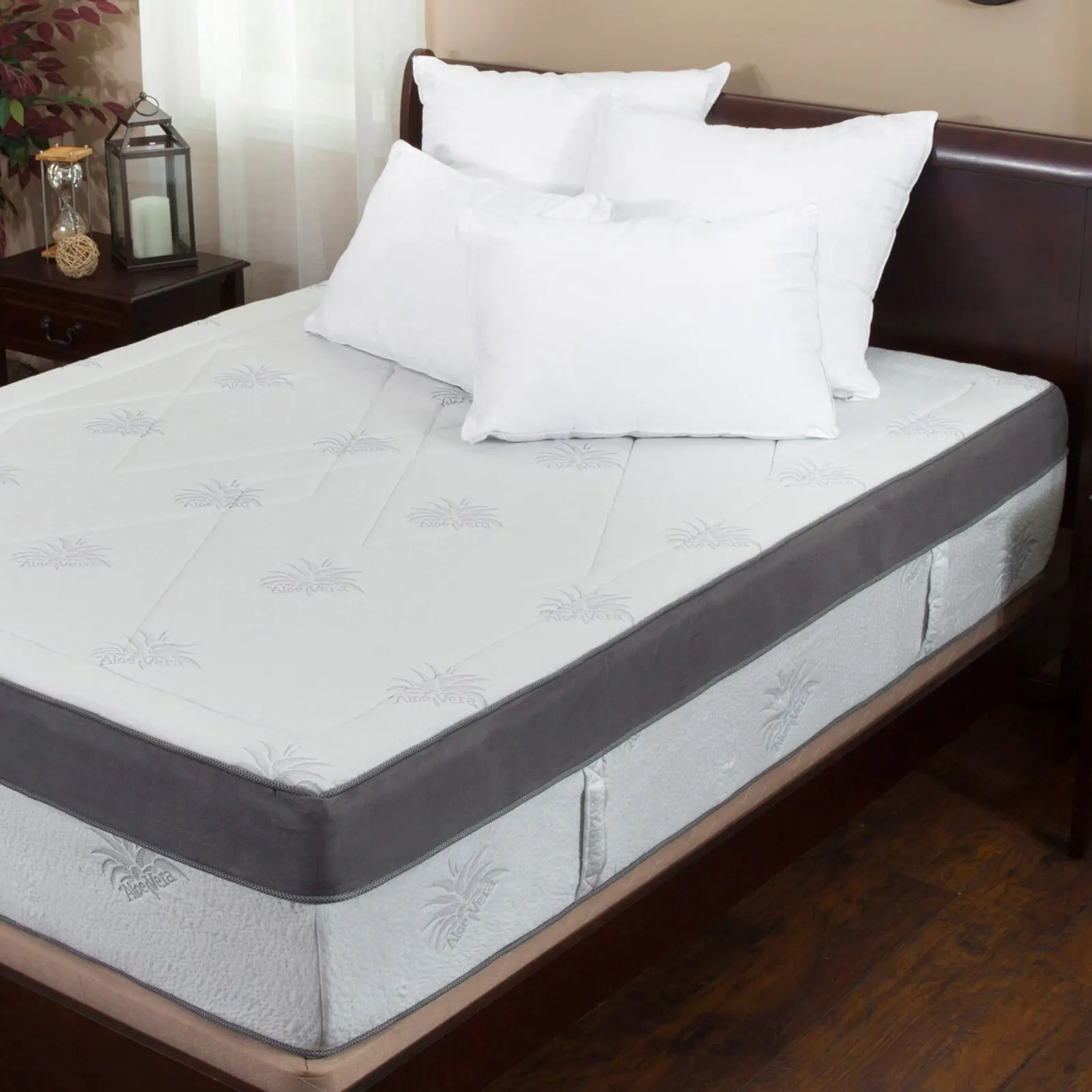Super comfortable euro top full size pocket spring coils mattress queen king president mattresses