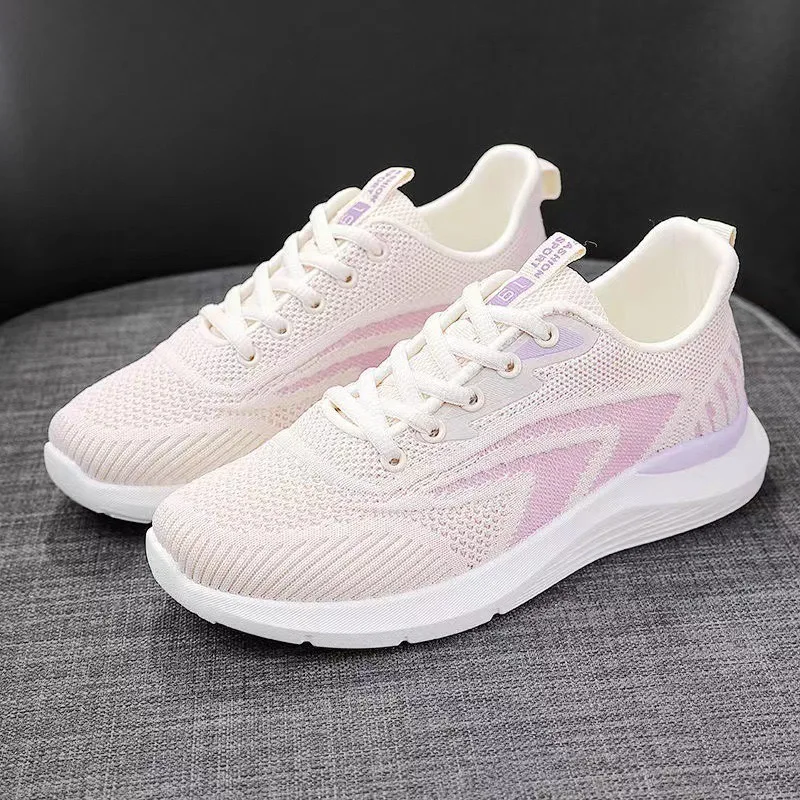 New Spring breathable comfortable outdoor walking lightweight sneakers Women Casual sport shoes