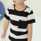 Kids 2021 New Boys T-shirts Baby Kids Top Cool Fashion Children Colthing Hip Hop Boy Shorts 2-8 Years Clothes