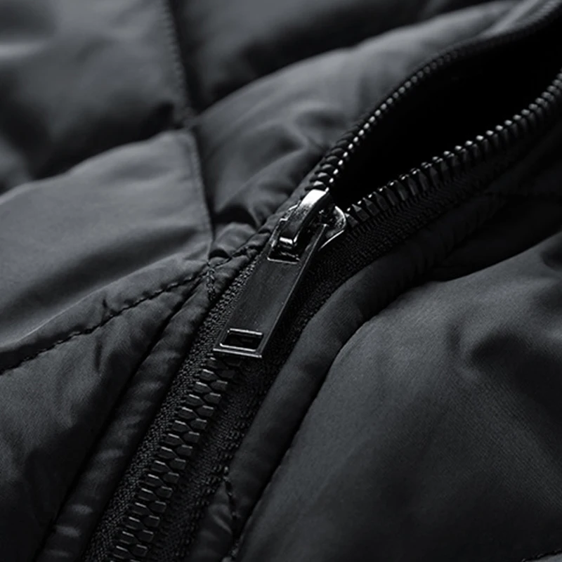 Designer Stylish Casual Quilted Warm Mens Fashion Black Padded Autumn Winter Clothes Man's Jacket's Custom Jacket Man