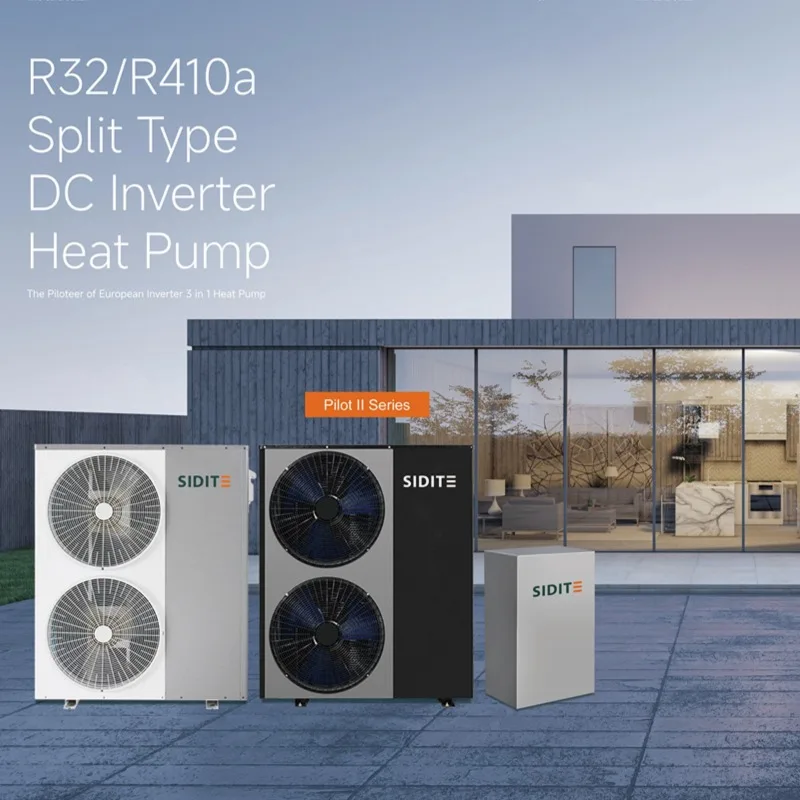 High Efficiency Small R410a DC Inverter Heat Pump Water Heater Domestic Hot Water Solar Powered for Hotels Freestanding details