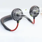 Fan Portable Usb Fan Rechargeable Battery Hanging Neck Fan For Travel Reading Sports Outdoor