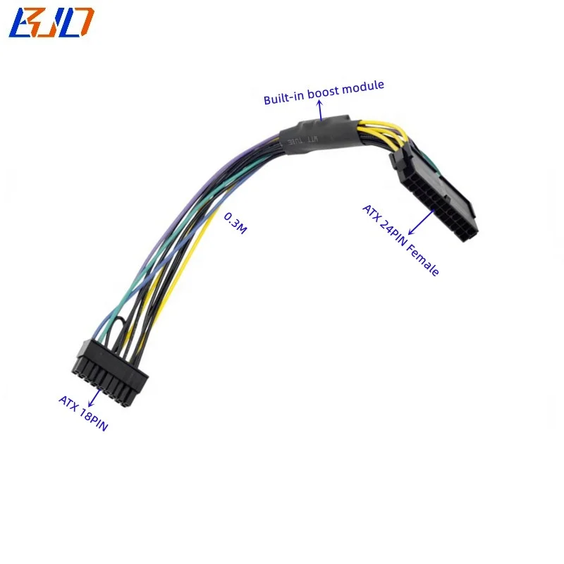 Atx 24pin 24 Pin To 18 Pin Psu Power Supply Adapter Cable 30cm 18awg For Hp  Z420 Z620 Z220 Z210 Z230 Workstation Motherboard - Buy Atx 24pin 24 Pin To 18  Pin