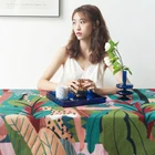 China supplier rwahouse cartoon woven throw tapestry fiber bamboo wearable picnic blanket