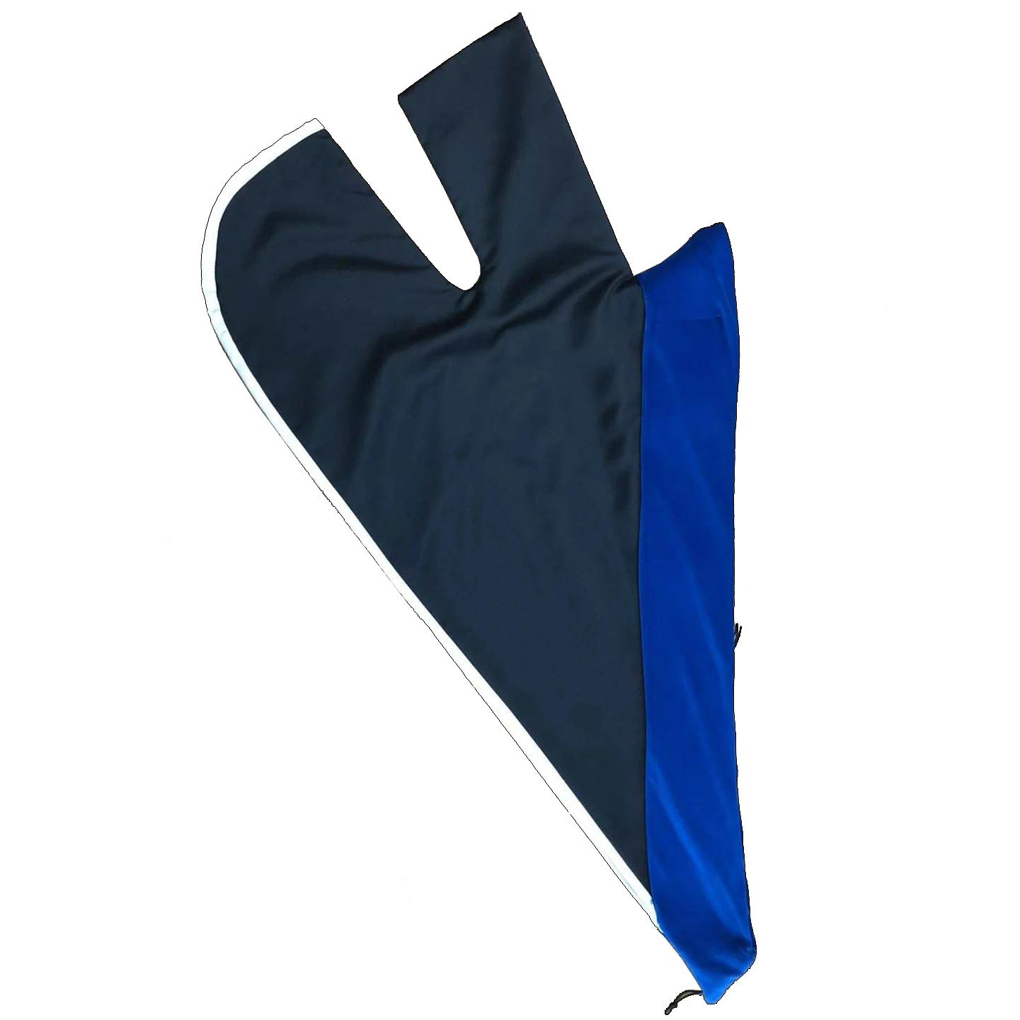2025 Custom Deluxe Doctoral Graduation Hood PHD Dark Blue/Maroon/Gold Combinations manufacture