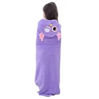 Towel Cotton Kids Towels MICHLEY Hot 320 GSM Kids Cotton Beach Bathrobe Summer Hooded Cartoon Children's Towel