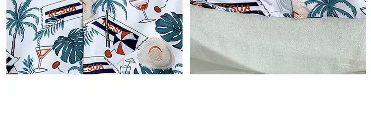 Summer Sublimation Printing Patterned Loose Beach For Leisure and Relaxed Short Sleeve Shirt With Floral For Couple