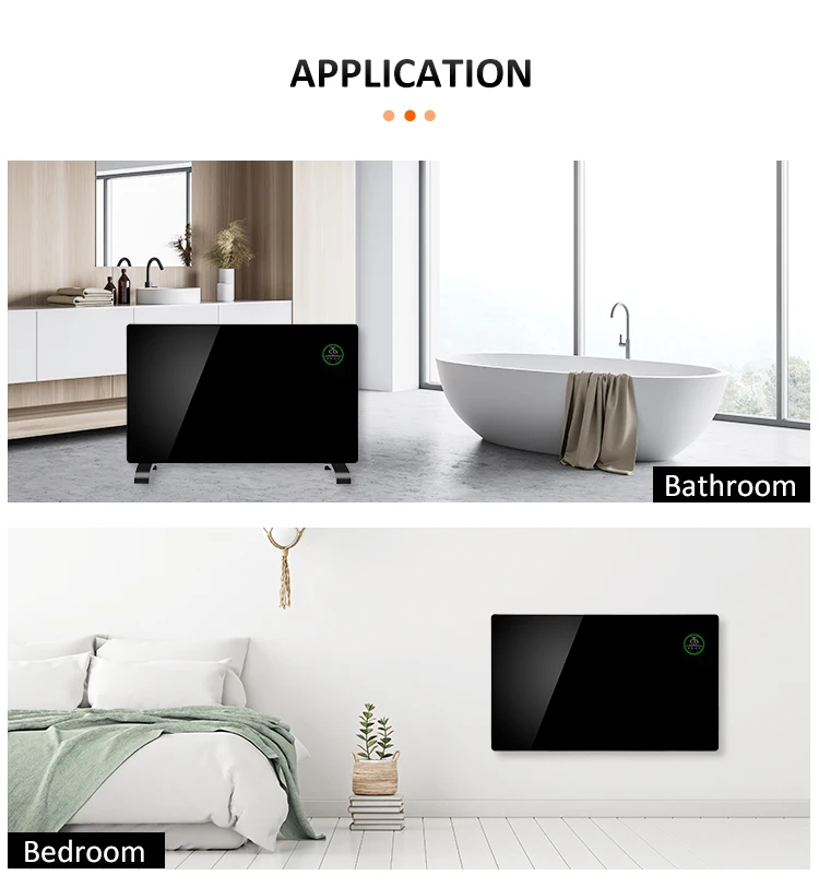 Electric Home Glass Panel, 2000W, Wall - detail 22