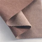 Warp Fabric Polyester Dyed Fabric 2021 Popular 100% Polyester Dyed Warp Knitted Brushed Fabric For Women's Wear