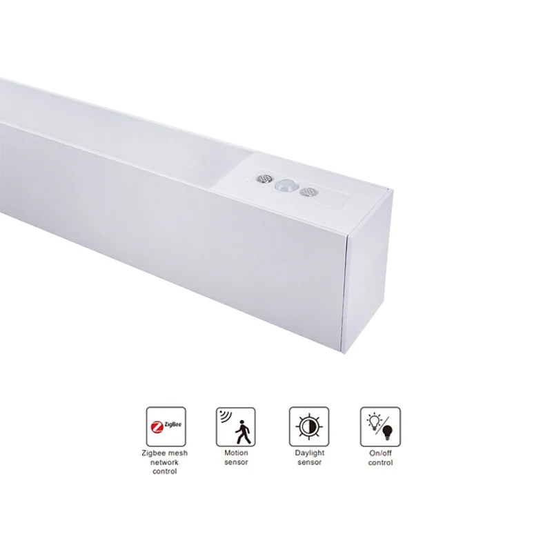 40W Energy-saving Intelligent Dimmable Linear Light 1200mm Office arehouse Light Linear Led Lights