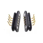 Usb Connector Usb Pogo Socket Plug Custom Pins 4 Pin Electronic Connector For Pcb Power Magnetic Charging Cord
