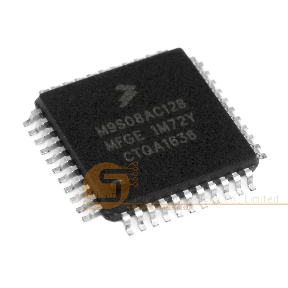 product 8 bit microcontroller m9s08ac128mfge qfp44 mcu for industrial control and automotive systems-2