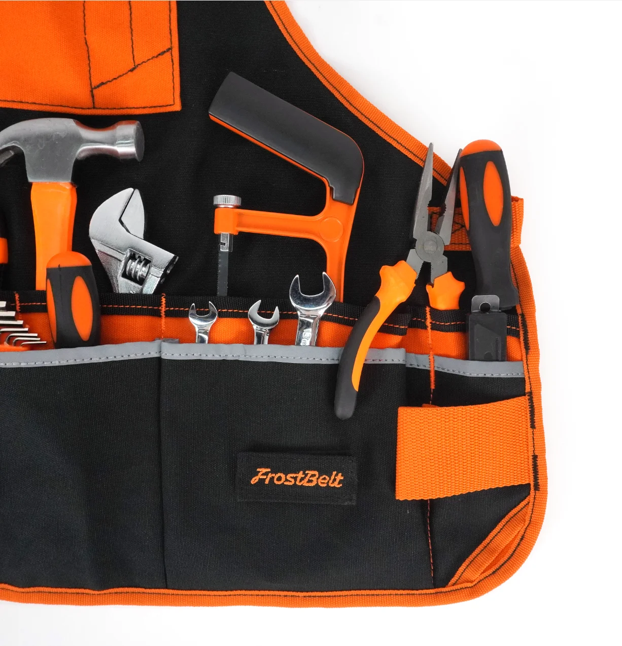 product heavy duty tool apron comfortable tool apron handy workshop apron fully adjustable tool apron-5