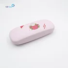 Case Matched Lovely Hot-selling Kids Metal Iron Optical Glasses Case With Matched Cloth