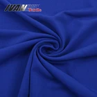 Blue Fabric Jersey Polyester Hot Sale OEM Plain Dyed Dark Blue Skirt Stretch Jersey Knit Fabric Polyester
