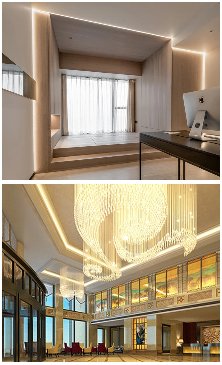 LED Strip Lights DC 24V LED Lights Flexible Super Bright LED Strips, High Density Uniform Light for Home Room Decor