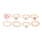 Ring Wedding Popular Ring Party Wedding Women Monotonous Wedding Ring Set Women 8 Pieces