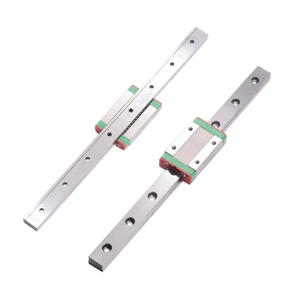 ADUCI 1set 1PC MGN7C MGN7H MGN9C MGN9H MGN12C MGN12H MGN15C MGN15H Linear Rail Guide 150mm 400mm with 1PC MGN Slider Color : MGN15H, Size : 350mm 