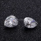 Pear The Moissanites Wholesale GH Color VS Pear Moissanite Loose Gemstone Crushed Iced Moissanite
