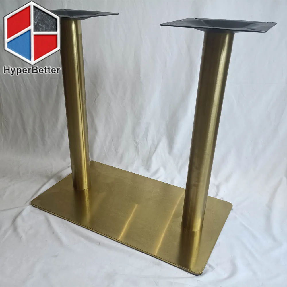 golden ss dining table base