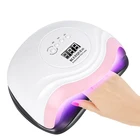 Lamp Uv YJN5628 Digital Display 168W Led Nail Dryer Lamp UV Nail Baking Lamp