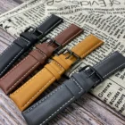 Leather Strap Amazon Hot Selling Genuine Leather Watch Band Strap 18 Mm 20 Mm 22 Mm 24mm