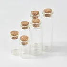 Vial Glass Clear Test Tube With Cork Bottle Glass