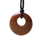 Pendants Stone Pendant China Quality Products Fine Pendants Natural Gold Sand Stone Accessories Pendant