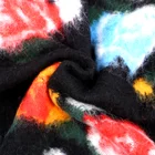 Fashion Sweater Cardigan Fashion New Design Customizable V-Neck Sweater Women Floral Custom Mohair Cardigan Sweater