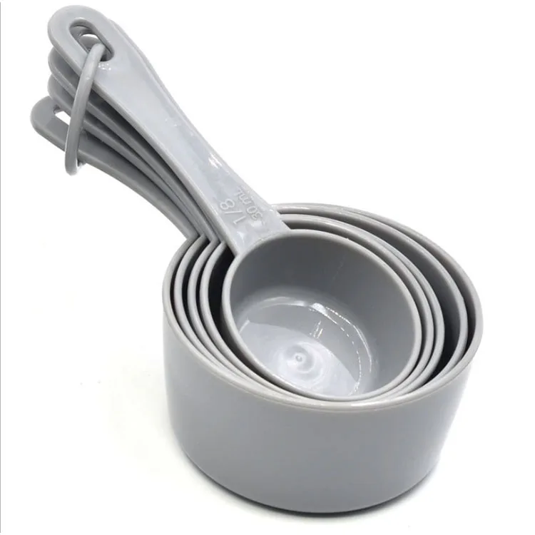 Measuring Cups and Spoons Set Nesting Measure Spoon with Stainless Steel Handle for Dry and Liquid Ingredient