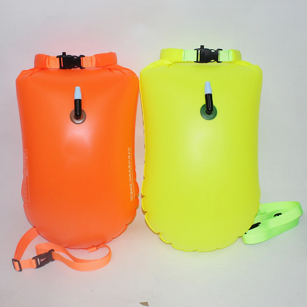 Swimming Buoy Water Sports Safety Swim Open Floats Flotation Bag Upset