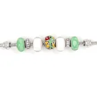 Charm Jewelry Low Priced Hot Selling Style Manufacturers Spot Charm Ladies Jewelry Bracelet White Green Bracelet