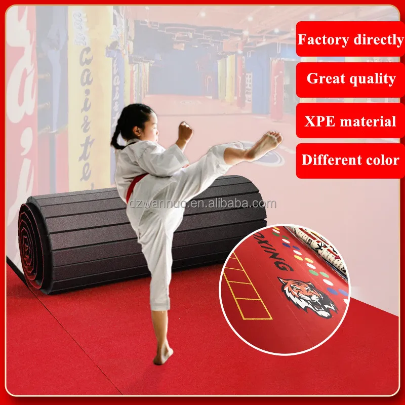 Wholesale Ez Flex Rolled Up Pvc Surface Xpe Tatami Mma Floor Mats Used