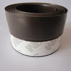 Silicone Silicone Rubber Strip Seal 3M Self Adhesive Silicone Rubber Door Bottom Edge Seal Strip