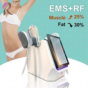 Sculpt Fat Removal EMS System Machine Ems Body Sculpting 5mhz Rf & Ems Technology for Skin Tightening and Body Contouring