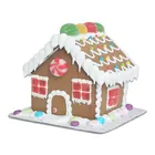 400g Decorated Cookies Gingerbread House Kit Decor Cooki Biscuits