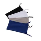 High Quality Soft Portable Luxury Absorbent Glasses Eyeglasses Pouch Bag