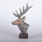 Family New Arrival Garden Decorating Family Wooden Animal Head