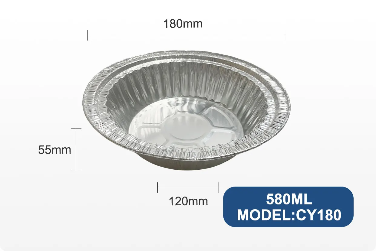 Round Aluminum Foil Pie Pans 9