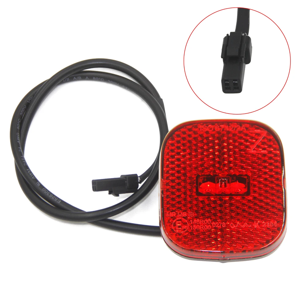 Original DC 5V 1.3W Rear Fender Tail Light for Nine Bot ZT3 Electric Scooter Accessories Self Balancing Scooter