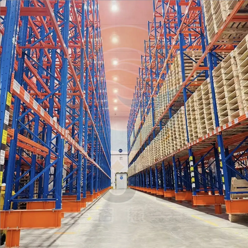 product industrial heavy duty 5 layer galvanized steel pallet racking storage shelves system for warehouse stacking rack-8