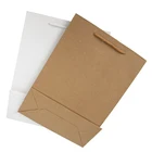 Carry Bag A Paper Bag Custom Your Own Logo Carry Out Bag For Grade Biodegradable Kraft Paper Bag With Handles
