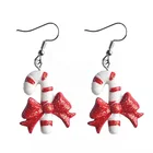 Leather Earrings SY Leather Earrings New Special All-match Cartoon Winter Jewelry Trendy Earrings Gift