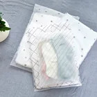 Bag Shoe Wholesale Factory Direct Sale Pe Zipper Bag Travel Waterproof Clothing Shoe Storage Packaging Bag