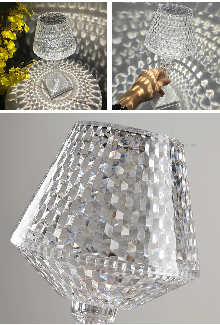 tb5027 luxury style portable touch switch camping bar restaurant hotel rgb modern led table lamp -3