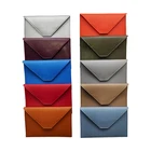 Minimalism Style Custom PU Wallet Card Holder Coin Pocket Slim Thin Mens Business Passport Wallet