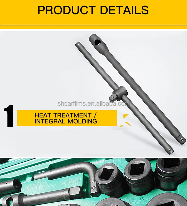 Newest Hand Tools Herramientas Ferramentas Kit 3/4 Inch Drive Heavy