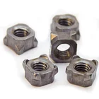 M5 Nut M8 Nuts China Supplier Customized Non-standard Fastener Oem Odm M5 M8 Aluminum Stainless Steel Square Weld Nut